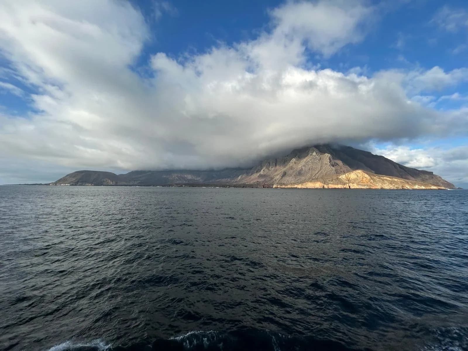 Volcanic coastline of the Galápagos Islands
